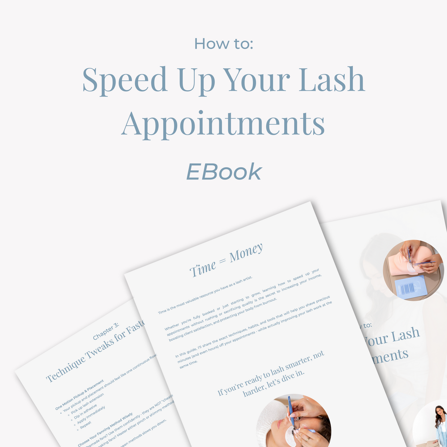 How to Speed Up Your Lash Appointments EBook